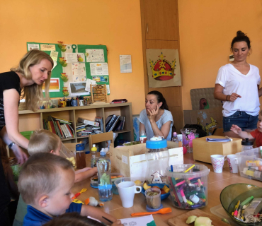 23.6.2020 - tvoření na závěrečný Dvoreček