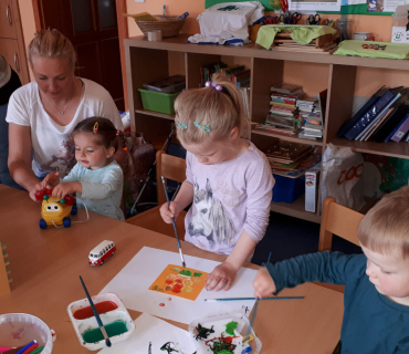 2.6.2020 - Malujeme na textil