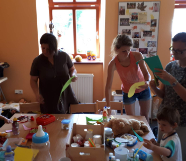 11.6.2019 - Vyrábíme na závěrečný Dvoreček