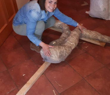 29.4.2019 - Výroba čarodějnice