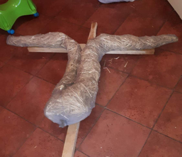 29.4.2019 - Výroba čarodějnice