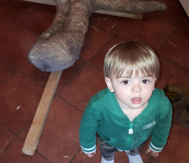 29.4.2019 - Výroba čarodějnice