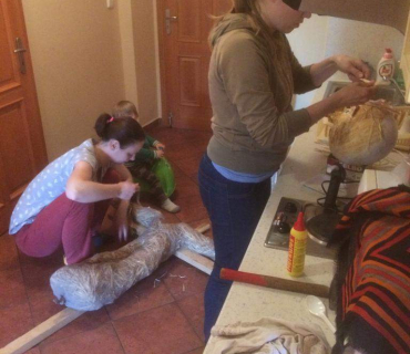 29.4.2019 - Výroba čarodějnice