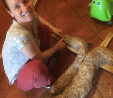 29.4.2019 - Výroba čarodějnice