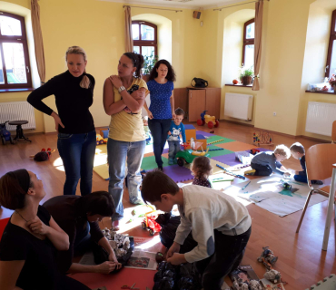 Dvoreček 30.10.2018 - příprava na strašidélkovou noc