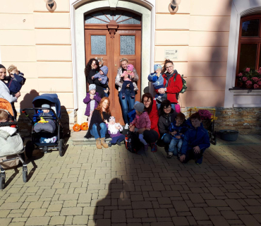 Dvoreček 30.10.2018 - příprava na strašidélkovou noc