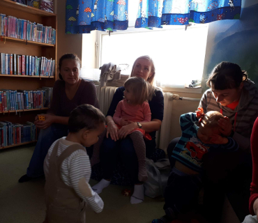 Dvoreček 23.10.2018 - v knihovně