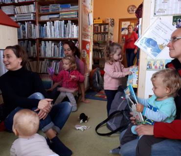 Dvoreček 23.10.2018 - v knihovně