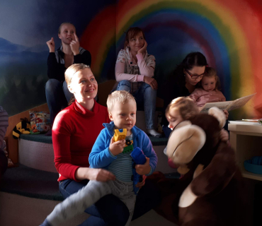 Dvoreček 23.10.2018 - v knihovně