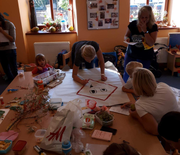 Dvoreček 25.9.2018 - Podzimní výzdoba