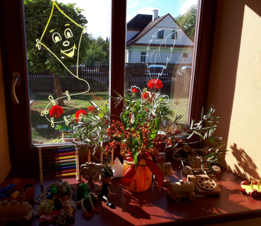 Dvoreček 25.9.2018 - Podzimní výzdoba