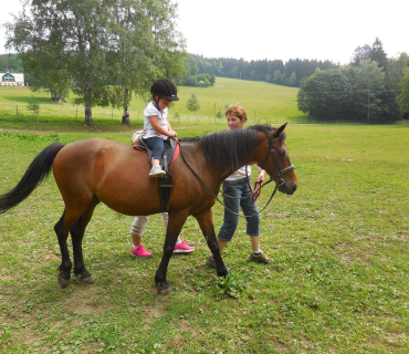 Dvoreček - koníci Deštné 5.6.2018