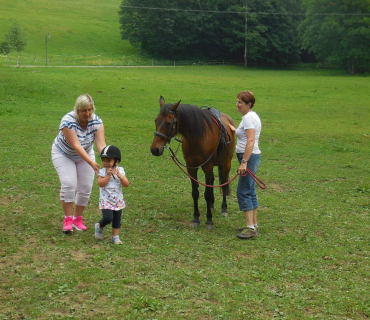 Dvoreček - koníci Deštné 5.6.2018