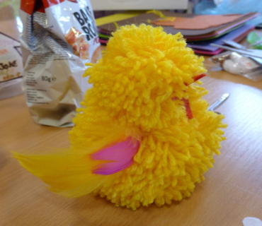 Dvoreček 19.3.2018 tvoření na jarmárek