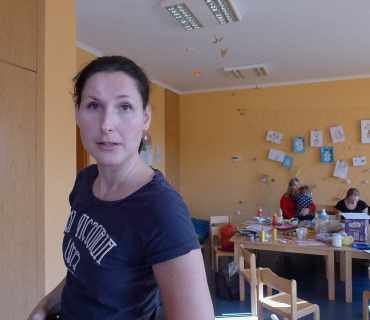 Dvoreček 27.2.2018 tvoření na jarmark