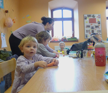 Dvoreček 13.2.2018 Pečení koláčků