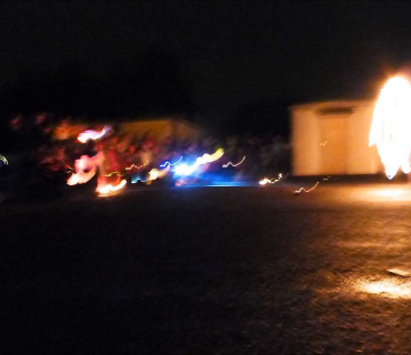 Dvoreček 29.11.2017 průvod světýlek