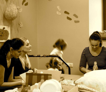 Dvoreček 21.11. tvoření věnců a lapačů snů