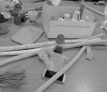 Dvoreček 14.11.2017 tvoření věnců