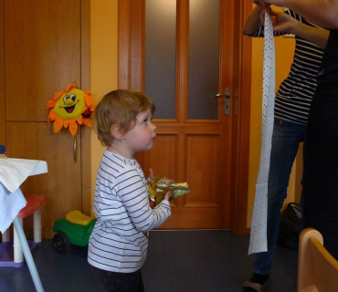 Dvoreček 24.10.2017 tvoření věnce