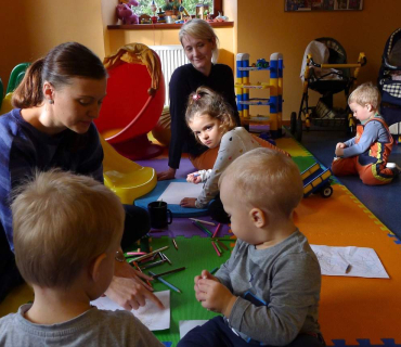 Dvoreček 24.10.2017 tvoření věnce