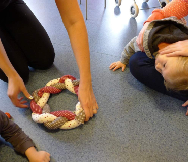 Dvoreček 24.10.2017 tvoření věnce