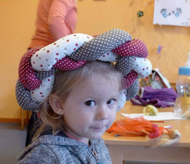 Dvoreček 24.10.2017 tvoření věnce