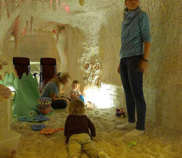 Dvoreček 10.10.2017 v solné jeskyni