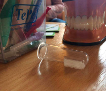 Dvoreček 18.4.2017 - Návštěva zubní dentistky