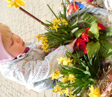 Dvoreček 25.4.2017 - Velikonoční vajíčka