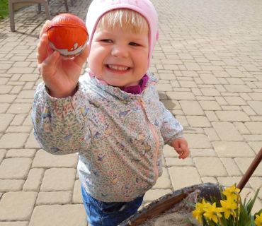 Dvoreček 25.4.2017 - Velikonoční vajíčka