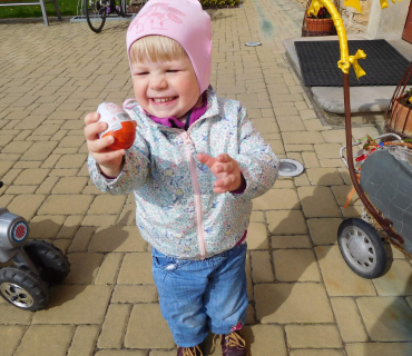 Dvoreček 25.4.2017 - Velikonoční vajíčka