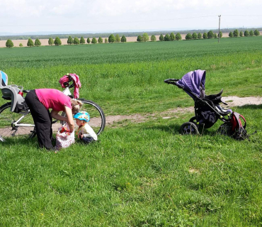 Dvoreček 16.5.2017 - Návštěva k myslivcům a na ovečky