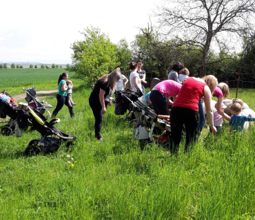 Dvoreček 16.5.2017 - Návštěva k myslivcům a na ovečky