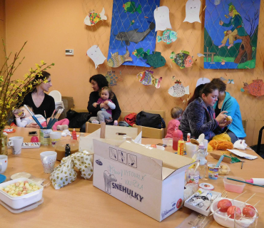 Dvoreček 5.4.2017 - Jarmareční vyrábění