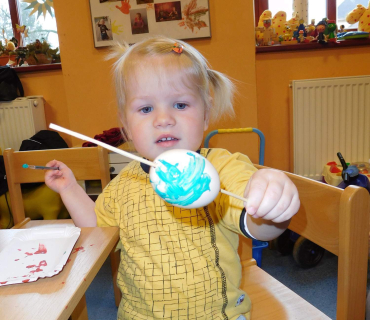 Dvoreček 5.4.2017 - Jarmareční vyrábění