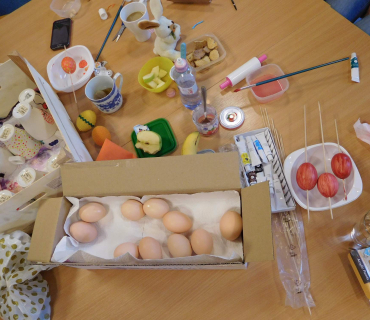 Dvoreček 5.4.2017 - Jarmareční vyrábění