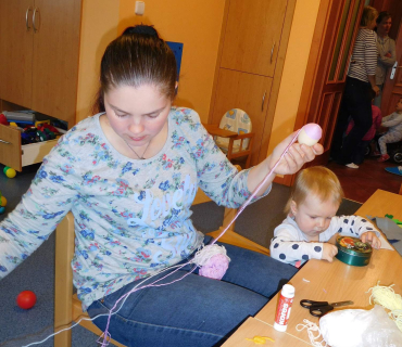 Dvoreček 5.4.2017 - Jarmareční vyrábění