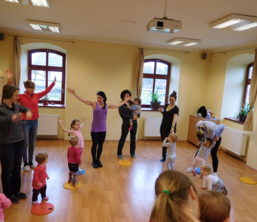 Dvoreček 7.3.2017 - Cvičeníčko s Markétou