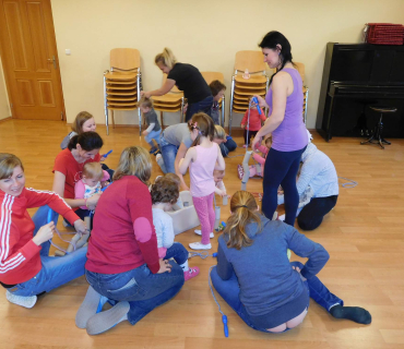 Dvoreček 7.3.2017 - Cvičeníčko s Markétou