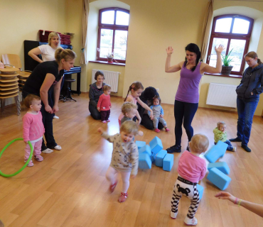 Dvoreček 7.3.2017 - Cvičeníčko s Markétou