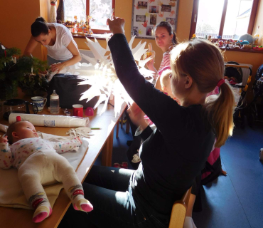 Dvoreček 29.11.2016 - Říkadla a zimní výzdoba