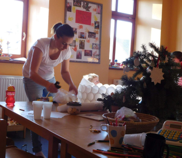 Dvoreček 29.11.2016 - Říkadla a zimní výzdoba