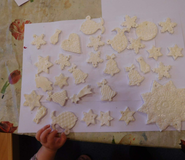 Dvoreček 22.11.2016 - Tvoříme na jarmark