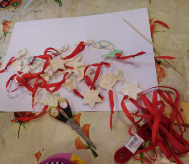 Dvoreček 22.11.2016 - Tvoříme na jarmark