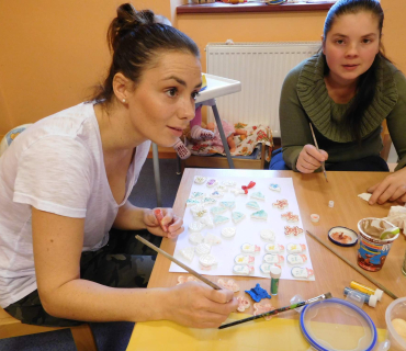 Dvoreček 22.11.2016 - Tvoříme na jarmark