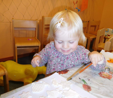 Dvoreček 22.11.2016 - Tvoříme na jarmark