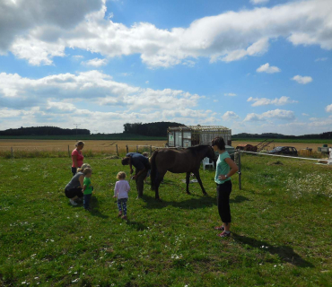 Dvoreček 19.7. Výlet do Borovice