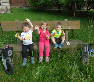 Dvoreček 24.5.2016 Odrážedla