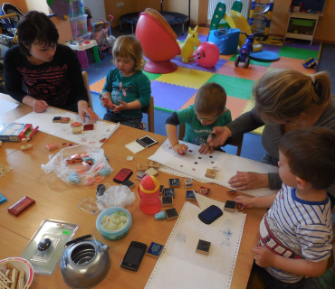 Dvoreček 17.5.2016 Razítkování